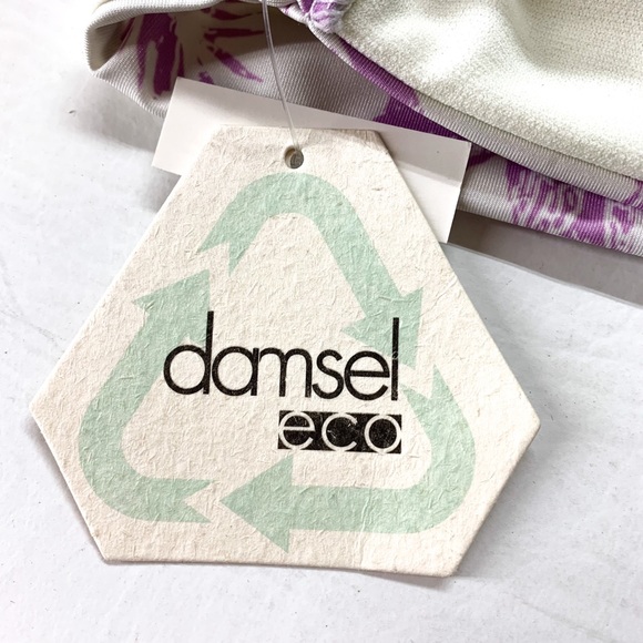 Damsel Eco, Bandeau Bikini Top, Double Strap, Recycled Bottles - Picture 5 of 7